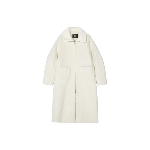 ELF SACK Coats Women's Gentle Milk White