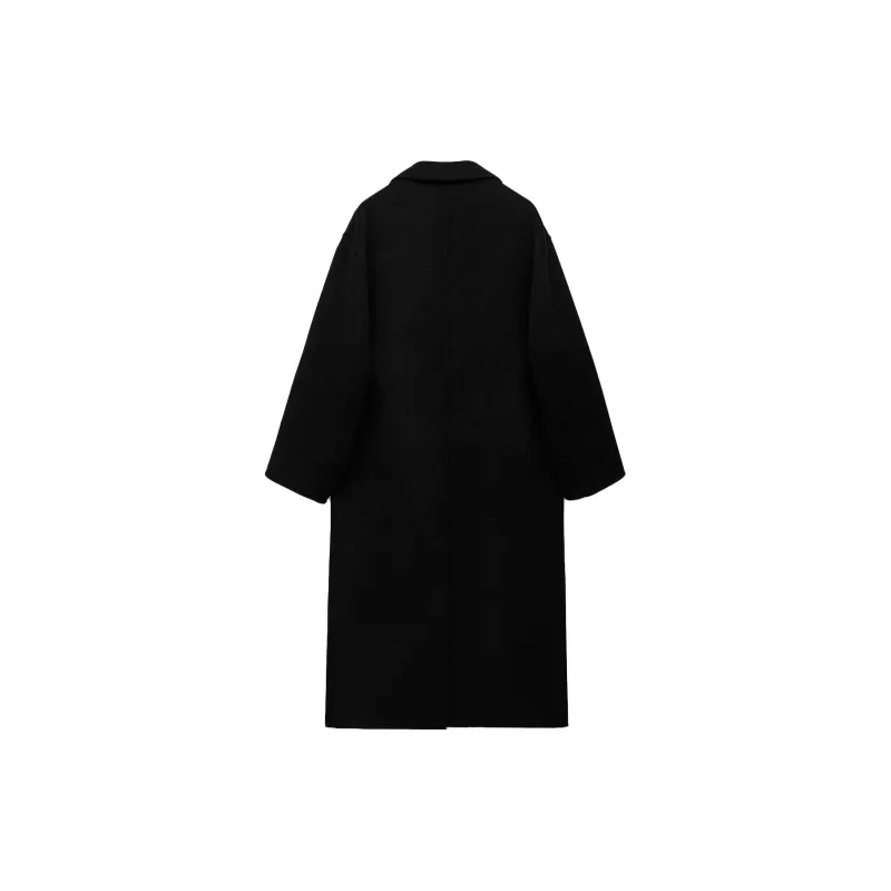 ZARA Coats Women's Black-1