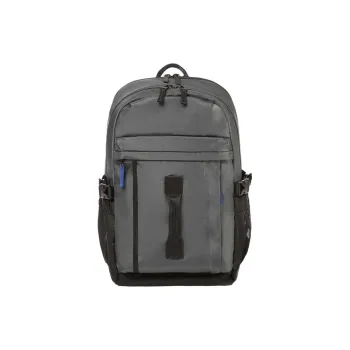 SAMSONITE Nylon With Polyester Travel Bags Backpack Regular Men's Gray