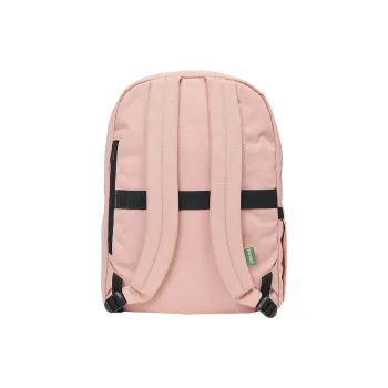 Bromen Fabric Backpack Large Size Unisex Pink/Light Blue