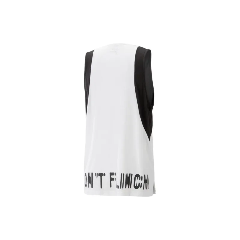 PUMA The Excellence Tank Basketball Jerseys Men's White-1