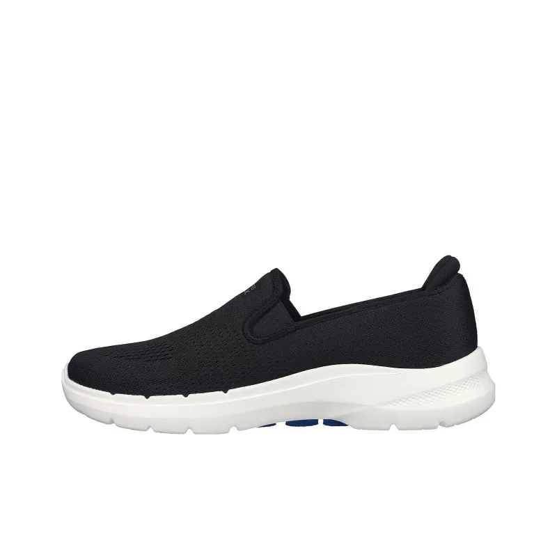 Skechers Go Walk 6 Durable Breathable Low Top Casual Shoes Men's Black-0