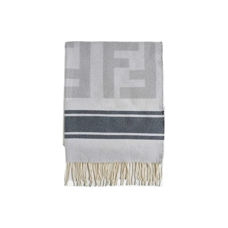 FENDI FF pattern Terry cloth Beach Towel-0