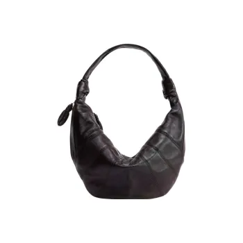 Lemaire Croissant Series Lambskin Croissant Bag, Handbag, Shoulder Bag Women's Dark Chocolate