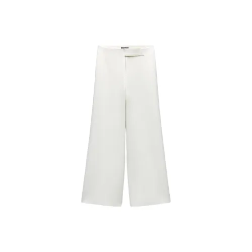 ZARA Casual Pants Women's White