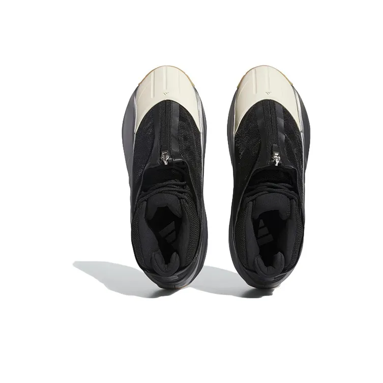 Adidas Crazy IIInfinity Silver Metallic Black Cream-4