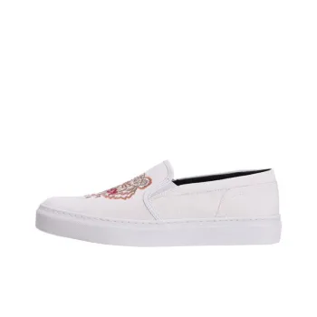 KENZO Low Top Skateboard Shoes Women's White