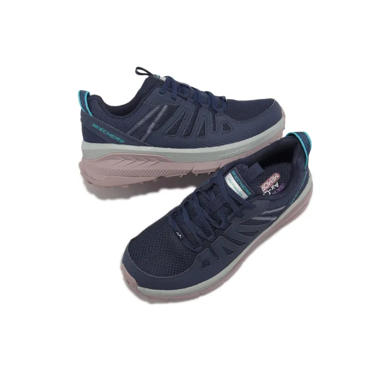 Skechers Switch Back Cushioning, Wear Resistant Low Top Running Shoes Women's Dark Blue-3