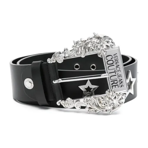VERSACE JEANS COUTURE Star Couture Leather Belt
