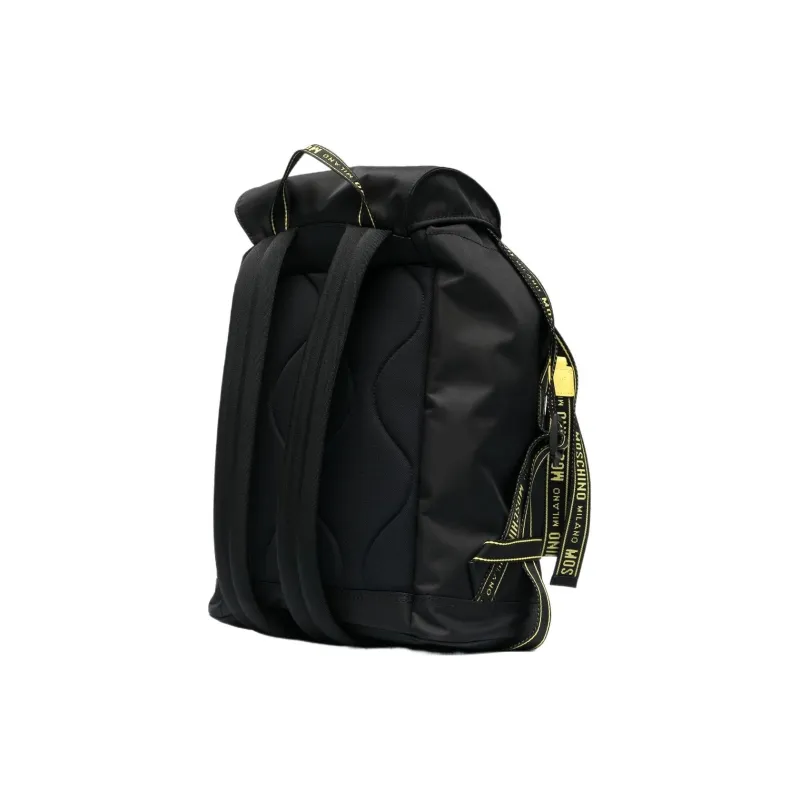 MOSCHINO Logo-print Zip-up Backpack-1