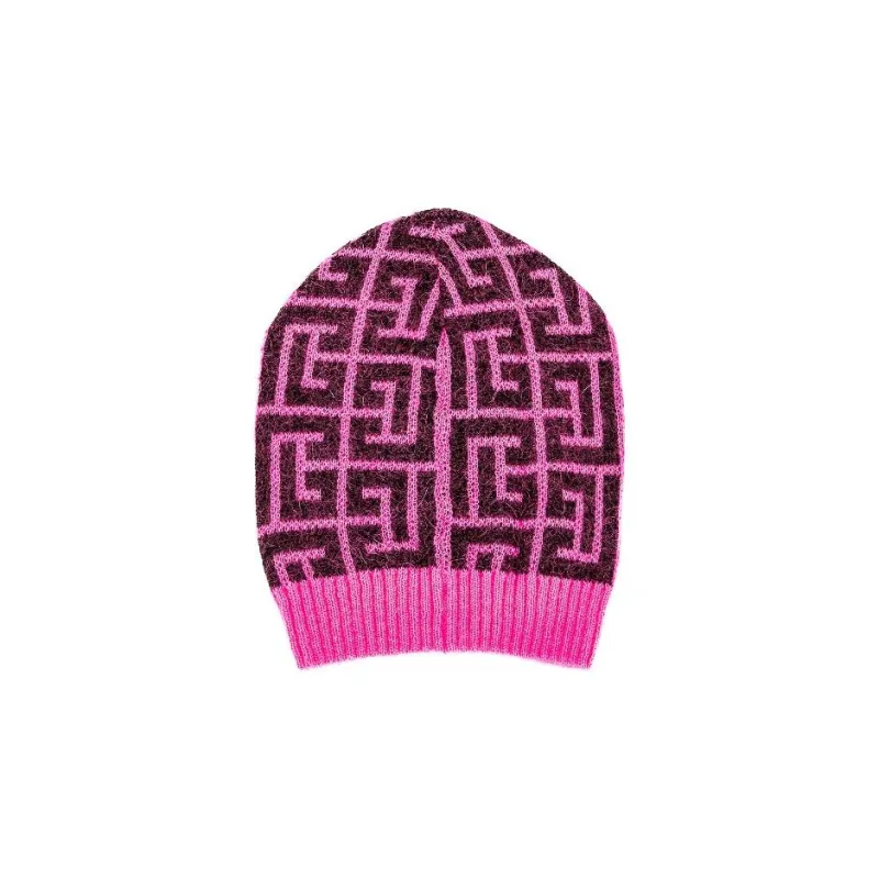 BALMAIN Maxi Monogram Beanie-1