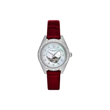 EMPORIO ARMANI Wrist Watch Automatic Mechanical Movement 36mm Mother of Pearl Color Watch Dial Women's Watch