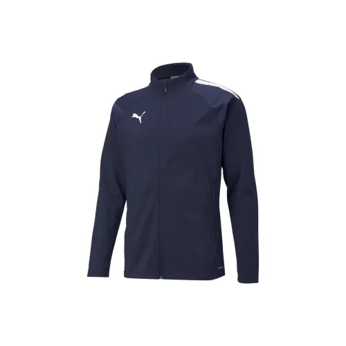 PUMA TeamLIGA Training Men's Football Jacket Men's Blue