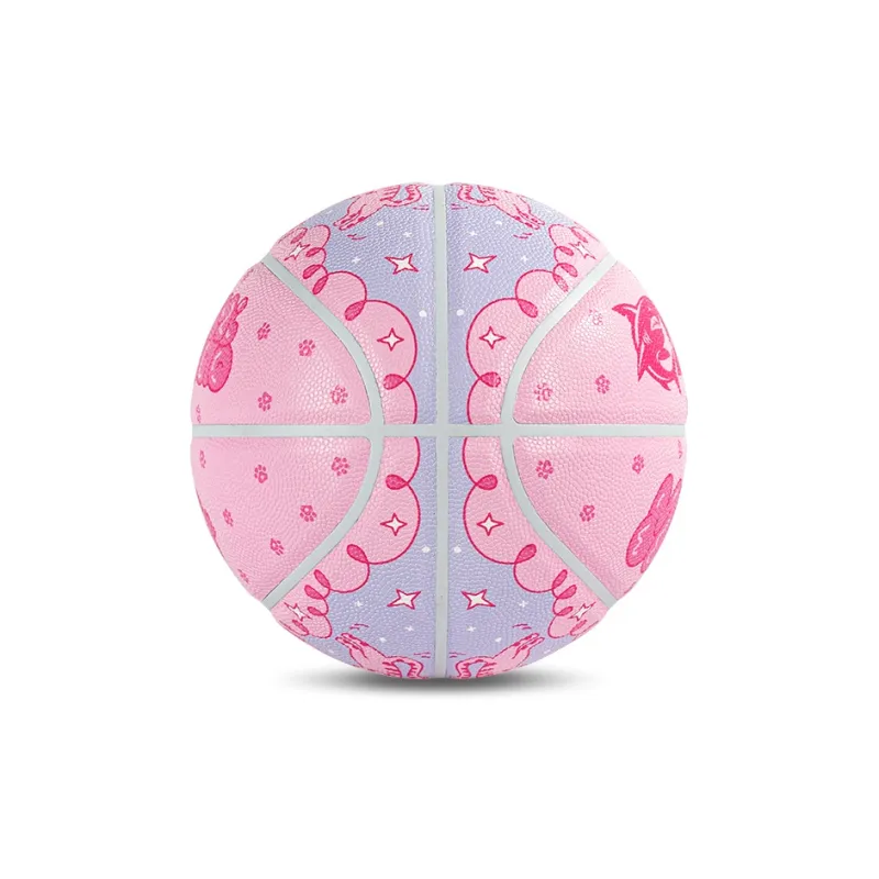 MBFISH PU Basketball Pink Cat Nebula Size 7 Ball Training Unisex-2