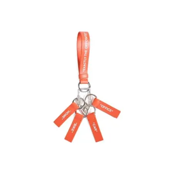 OFF-WHITE Keychains Unisex Orange