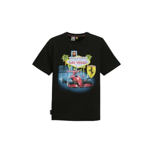 PUMA Scuderia Ferrari T-Shirts Men Black