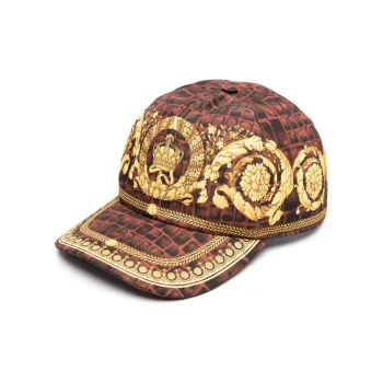 VERSACE Baseball Caps Men's Yellow