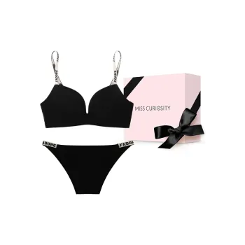 MISS CURIOSITY Underwear Set Women's Gift Box Set