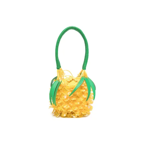 Staud Pietro Pineapple Tote Bag