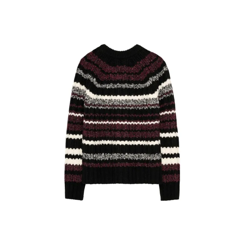 ZARA Sweater Men's Burgundy Red-1