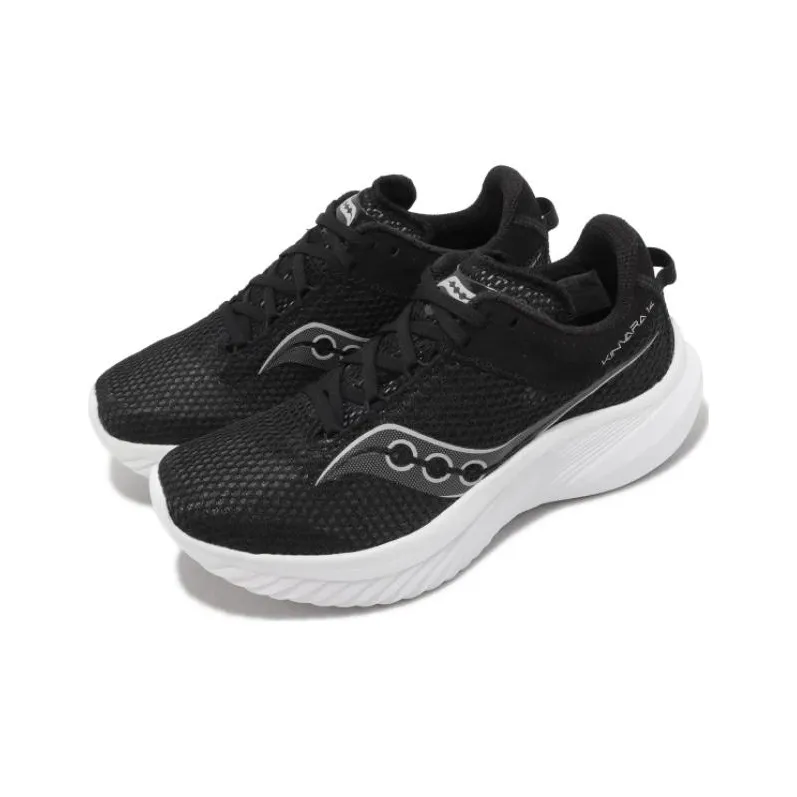 saucony Women's Kinvara 14 Wide 'Black White'-2