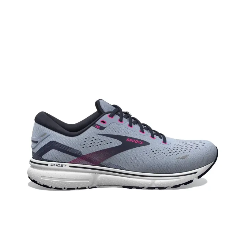 Brooks Women's Ghost 15 'Kentucky Blue Pink'-1