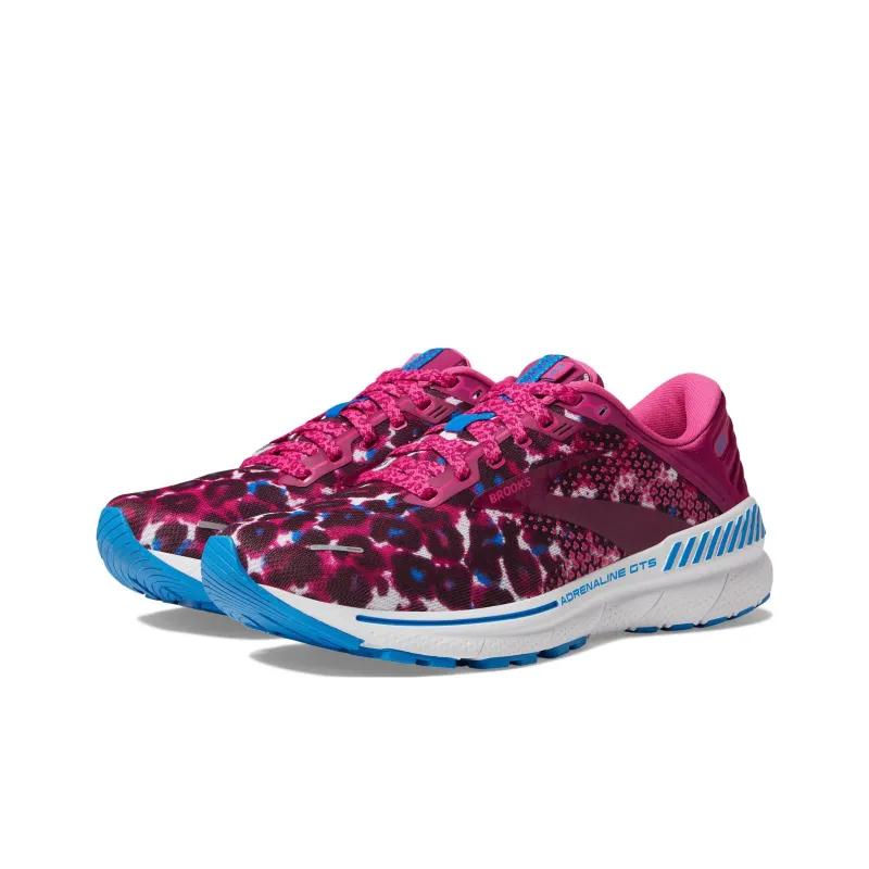 Brooks Women's Adrenaline GTS 22 'Magenta Paint Smudge'-1