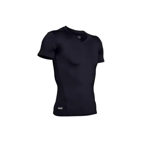 Under Armour HeatGear T-Shirts Men Black