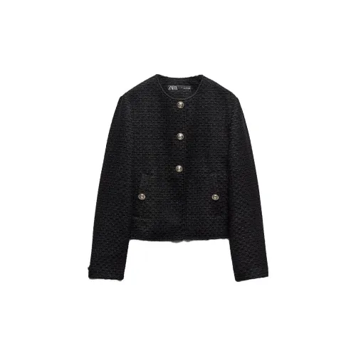 ZARA Jackets Women's Black