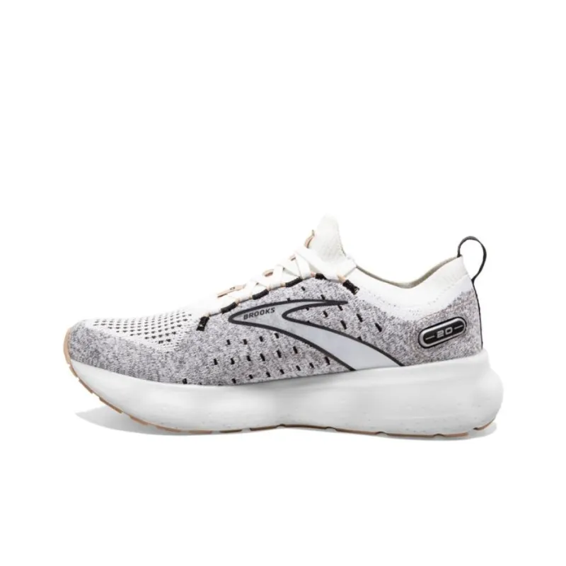 Brooks Women's Glycerin StealthFit 20 'White Black Cream'-0