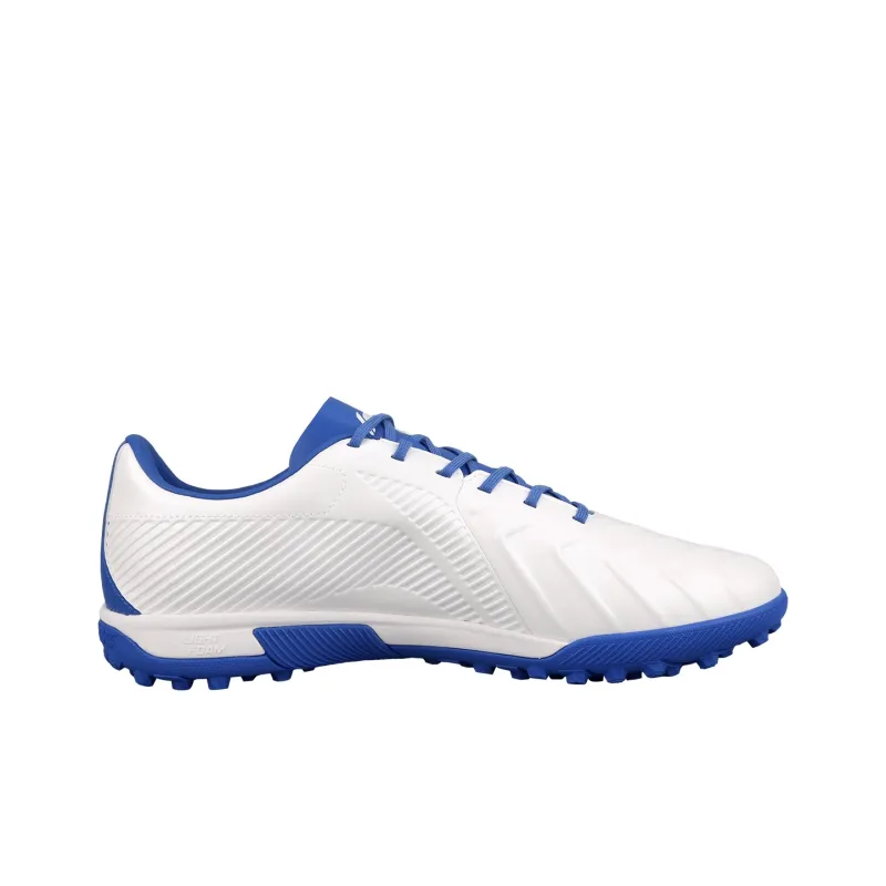 LiNing Jin TF Rubber Broken Studs Firm Ground, Artificial Ground Cushioning Soccer Shoes Men's Blue And White Porcelain-1