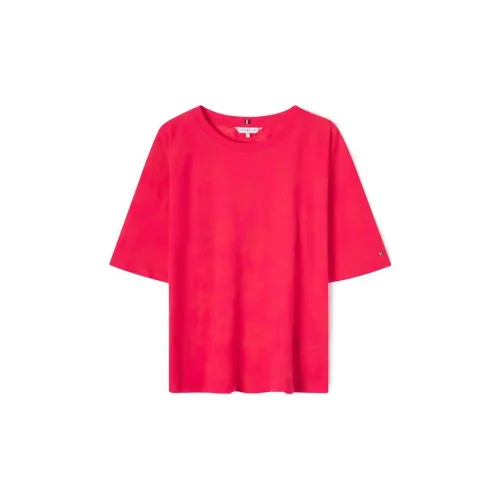 Tommy Hilfiger T-Shirts Women's Rose Red