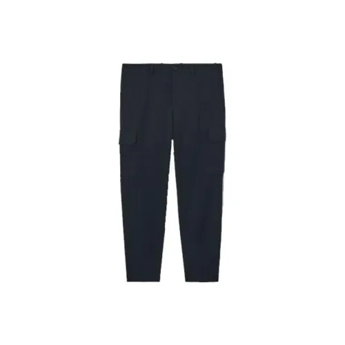 COS Cargo Pants Men Navy Blue