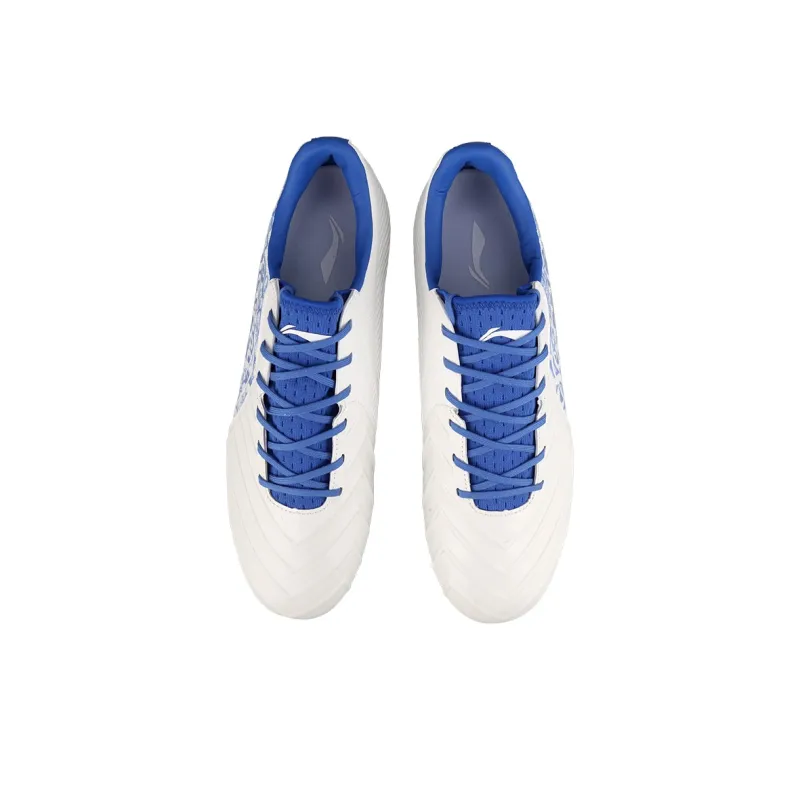 LiNing Jin TF Rubber Broken Studs Firm Ground, Artificial Ground Soccer Shoes Men's Blue White-3