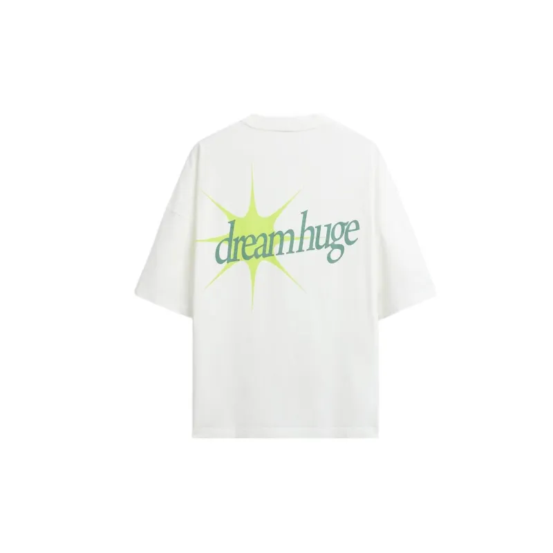 ZARA Drop Shoulder Sleeve T-Shirt Men's White-1
