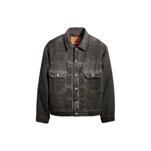 Levis X Stussy X Levis Jackets Unisex Black