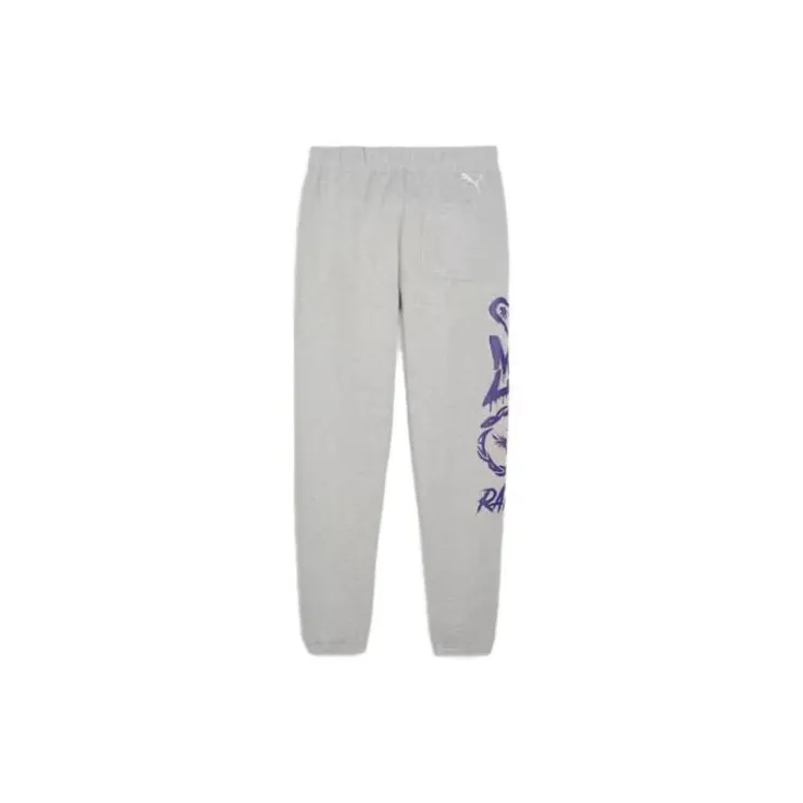 PUMA X Toxic Knitted Sweatpants Men Gray-1