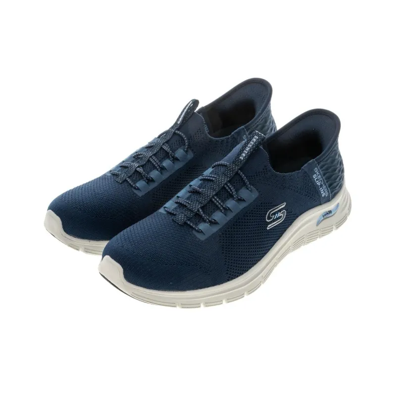 Skechers ARCH FIT VISTA Durable Breathable Low-Top Casual Shoes Women's Dark Blue-2