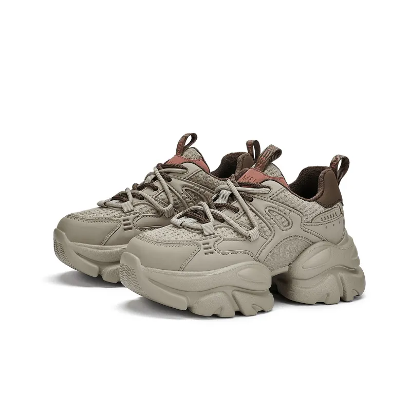 GEMEIQ Cushioning Abrasion Resistant Coverage Support Balance Low Top Chunky Sneakers 6.5cm Women's-7