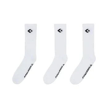 Converse 3 Pack Embroidered Crew Socks
