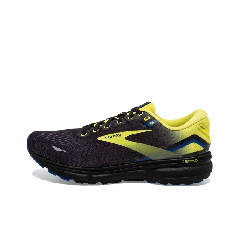 Brooks Ghost 15 Wear resistant And Lightweight Low Top Running Shoes Men's Black-0