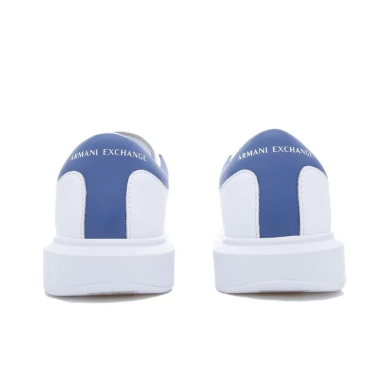 EMPORIO ARMANI Low-Top Skateboard Shoes Men's White-4