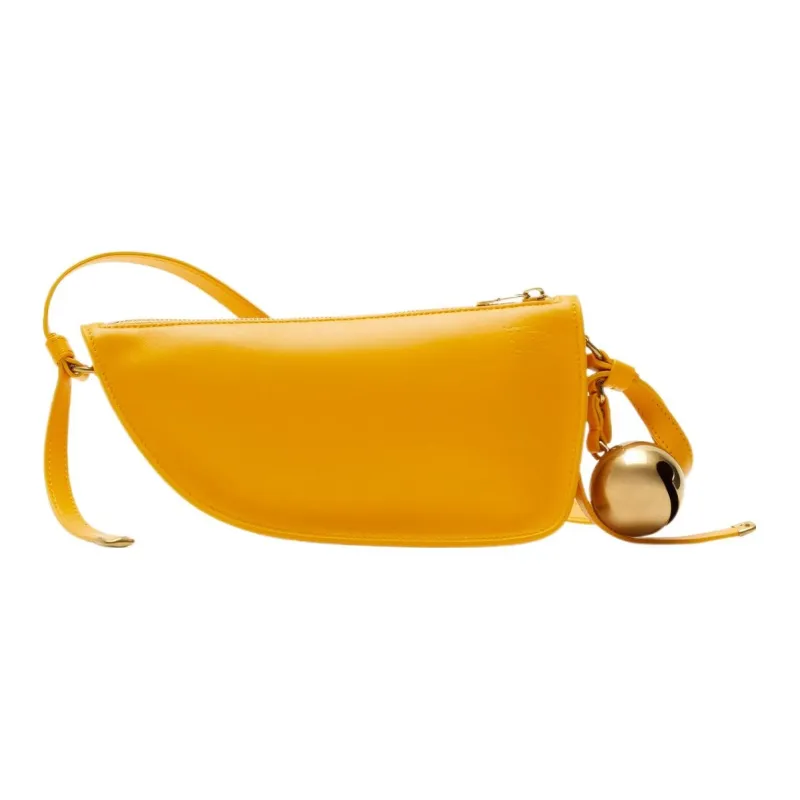 Burberry Lambskin Crossbody Bag, Shoulder Bag Women's Touch Me Not Yellow-1