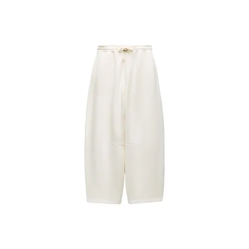 ZARA Casual Pants Women's White