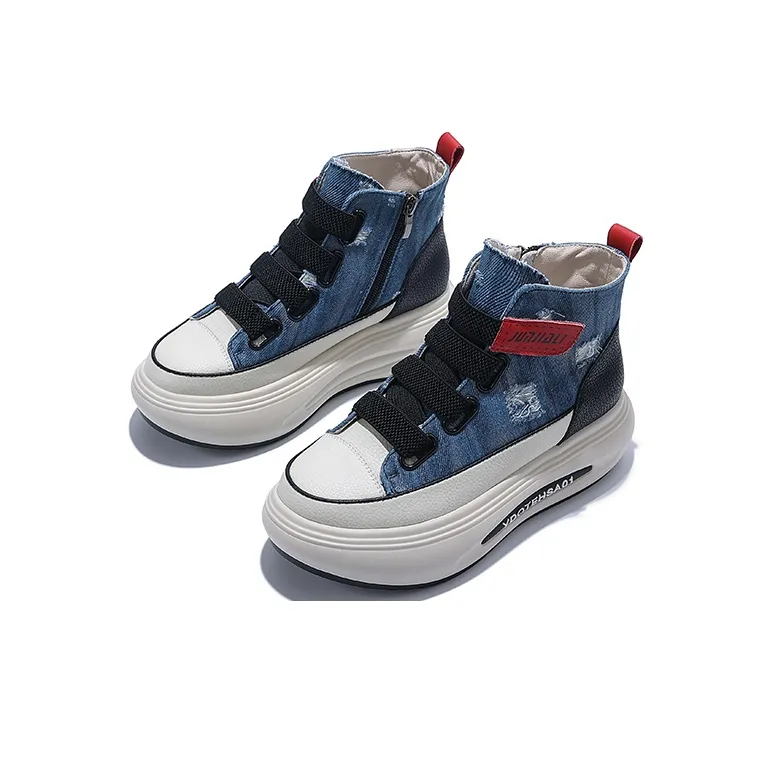 Junjali Height Increasing Wear-Resistant High-Top Casual Shoes Women's-3