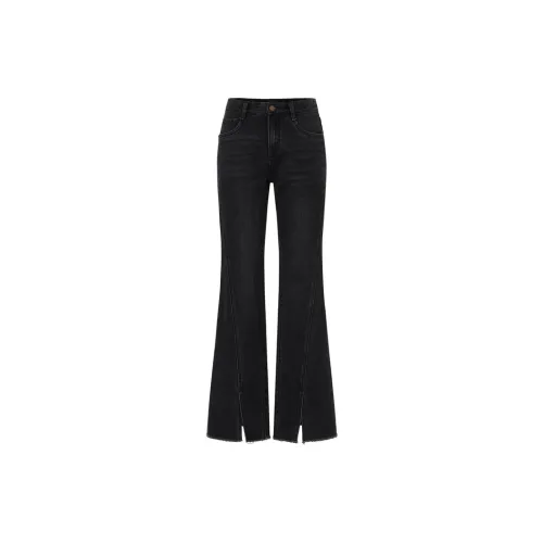 MO&CO Jeans Women's Denim Black