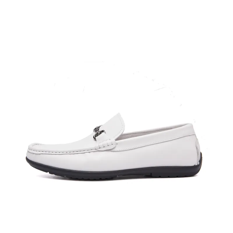 SHERIDan Slip on Casual Shoes Men's White-0