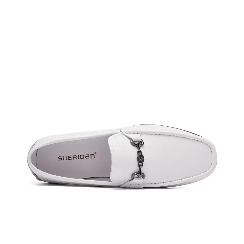 SHERIDan Slip on Casual Shoes Men's White-3