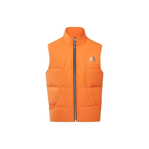 Moose Knuckles Vests Men Orange