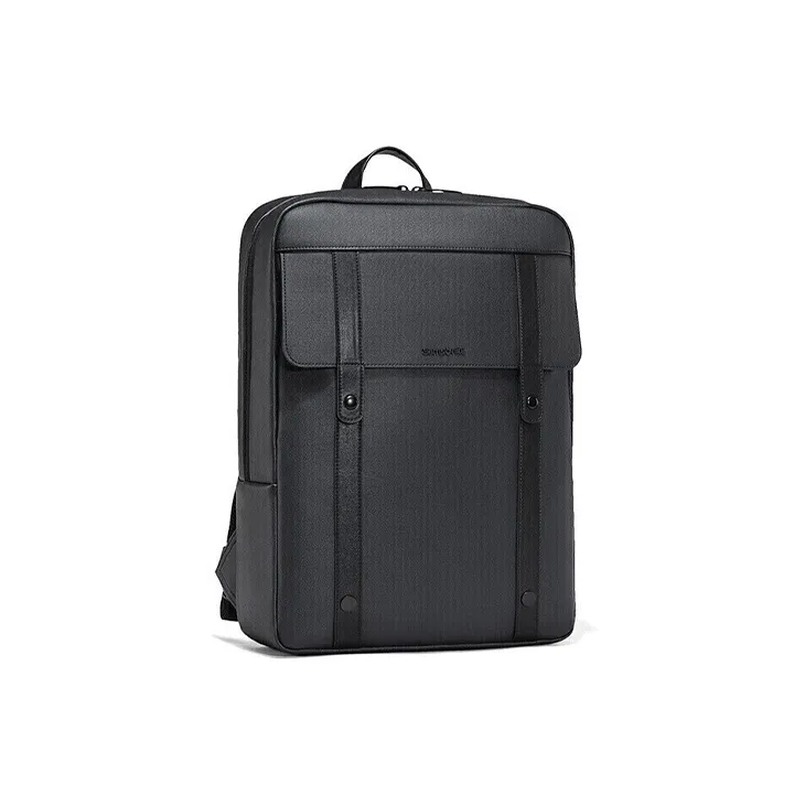 SAMSONITE Fabric With PU Laptop Backpack Regular Men's Black-1